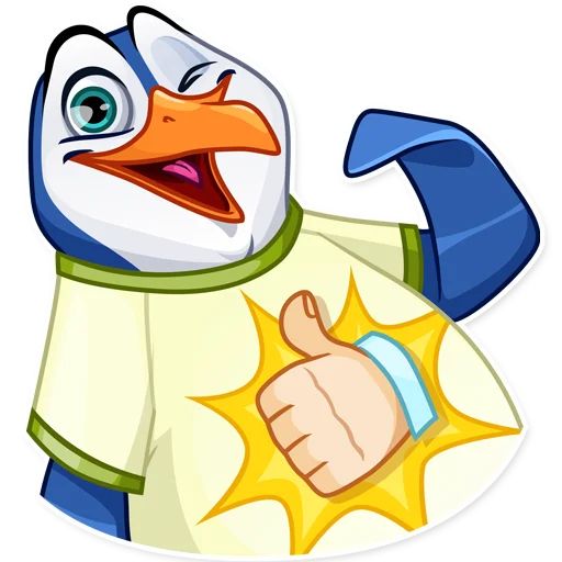 Sticker “Penguin Kevin-4”
