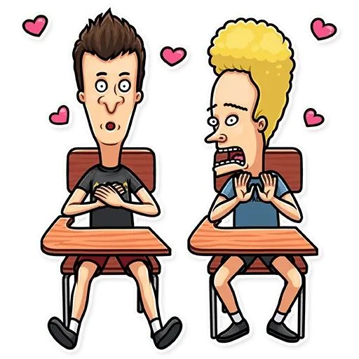 Sticker “Beavis and Butt-head-2”