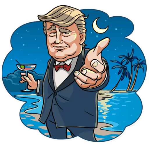 Sticker “Mr. Trump-11”