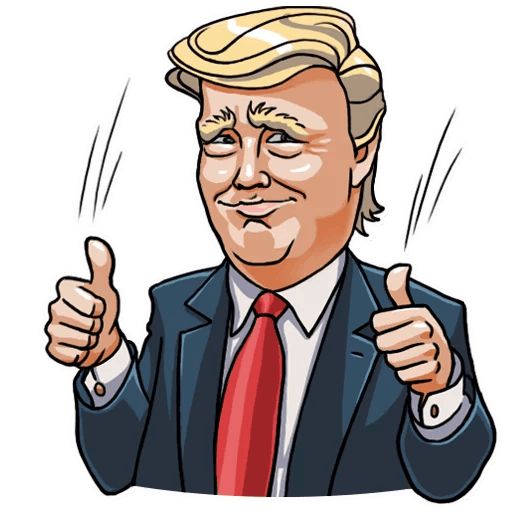 Sticker “Mr. Trump-2”