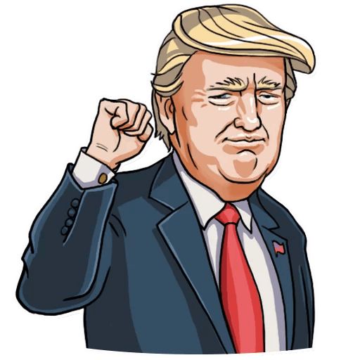 Sticker “Mr. Trump-8”