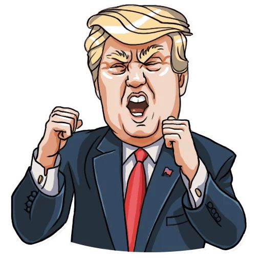 Sticker “Mr. Trump-9”