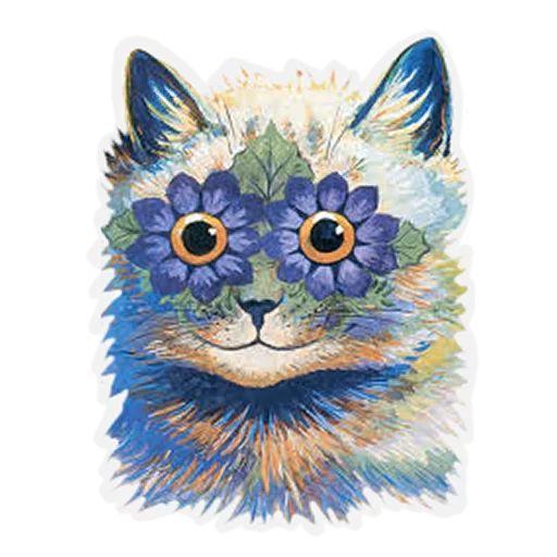 Sticker “Painted Cats-1”