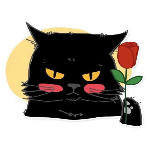 Sticker “Black Cat-1”