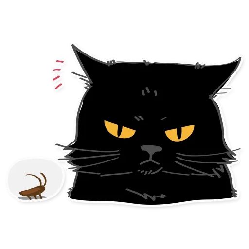 Sticker “Black Cat-2”