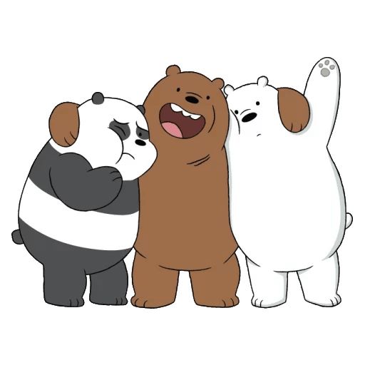 Sticker “We Bare Bears-10”