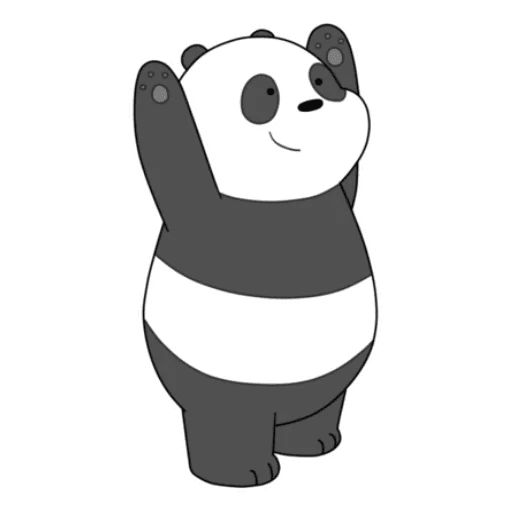 Sticker “We Bare Bears-12”