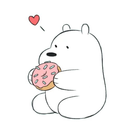 Sticker “We Bare Bears-2”