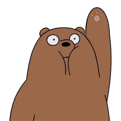 Sticker “We Bare Bears-9”