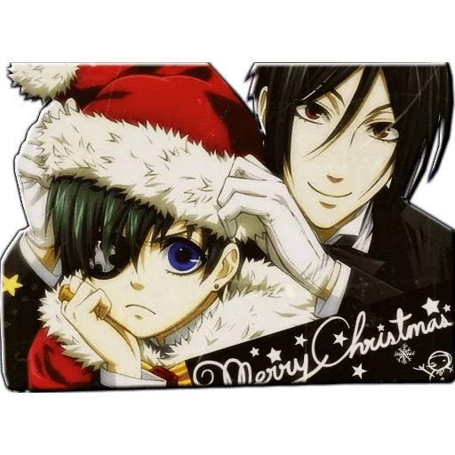 Sticker “Anime New Year-12”