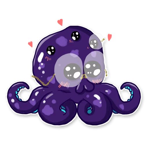 Sticker “Pasha The Octopus-12”
