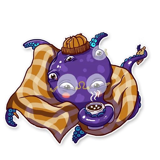 Sticker “Pasha The Octopus-2”