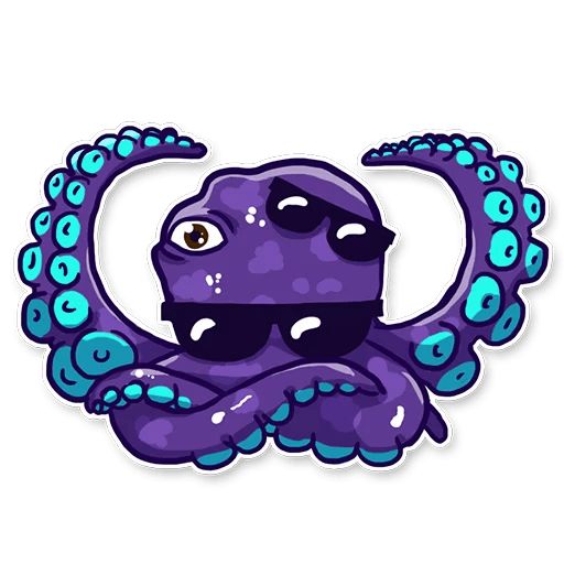 Sticker “Pasha The Octopus-5”