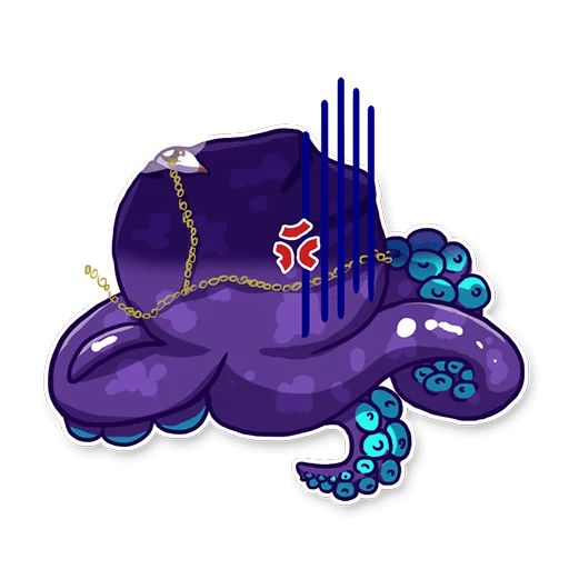 Sticker “Pasha The Octopus-6”