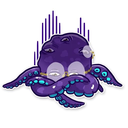Sticker “Pasha The Octopus-9”