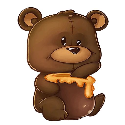 Sticker “Teddy-8”