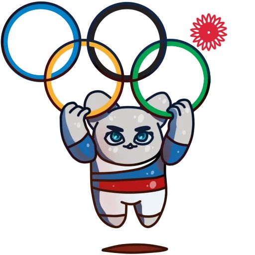 Sticker “Olympic Mashkot-8”