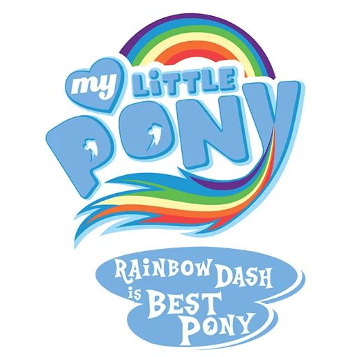 Sticker “Rainbow Dash-2”