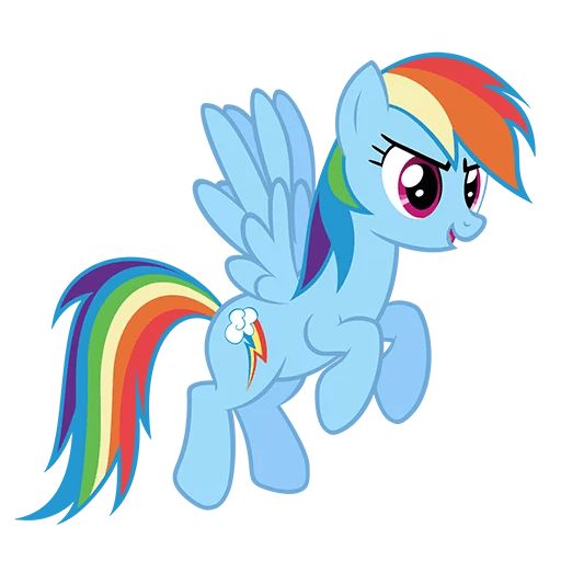 Sticker “Rainbow Dash-3”