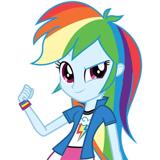 Sticker “Rainbow Dash-5”