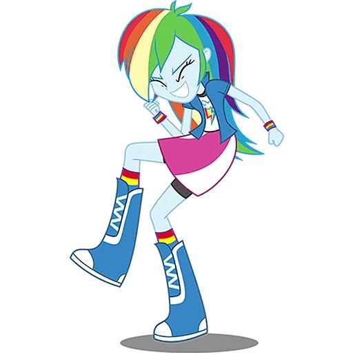 Sticker “Rainbow Dash-9”