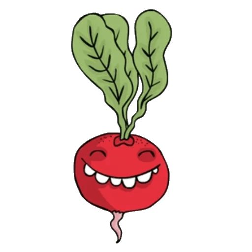 Sticker “Crazy Vegetables-10”