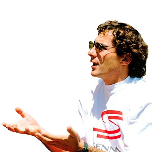 Sticker “Ayrton Senna-1”