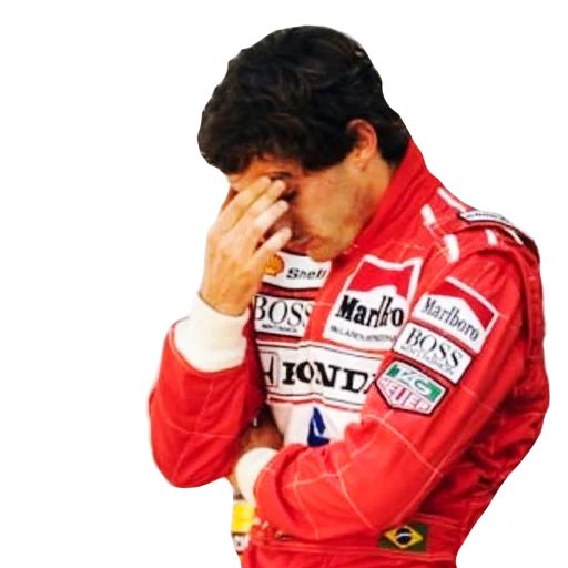 Sticker “Ayrton Senna-7”