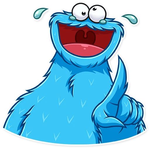 Sticker “Cookie Monster-1”