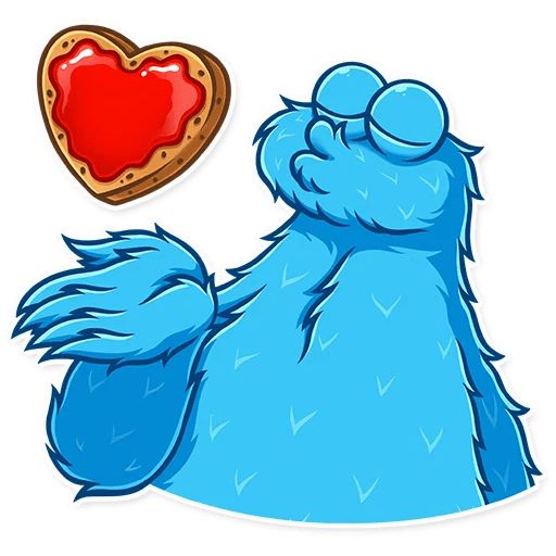 Sticker “Cookie Monster-2”