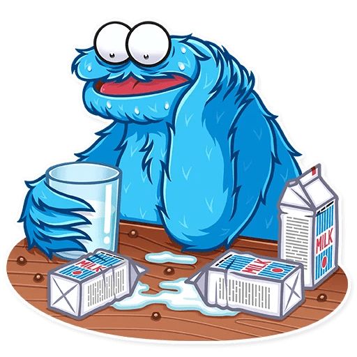 Sticker “Cookie Monster-4”