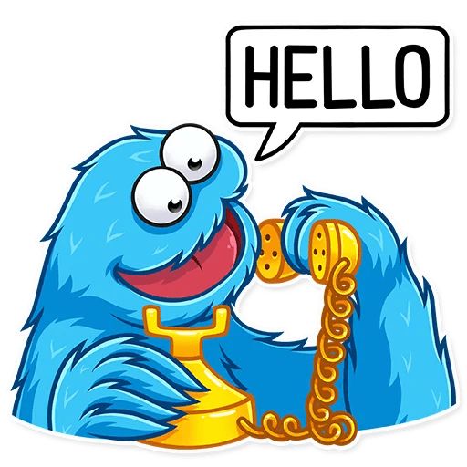 Sticker “Cookie Monster-5”