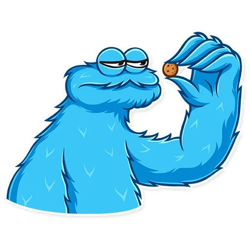 Sticker “Cookie Monster-8”