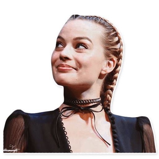 Sticker “Margot Robbie-1”