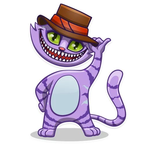 Sticker “Cheshire Cat-5”