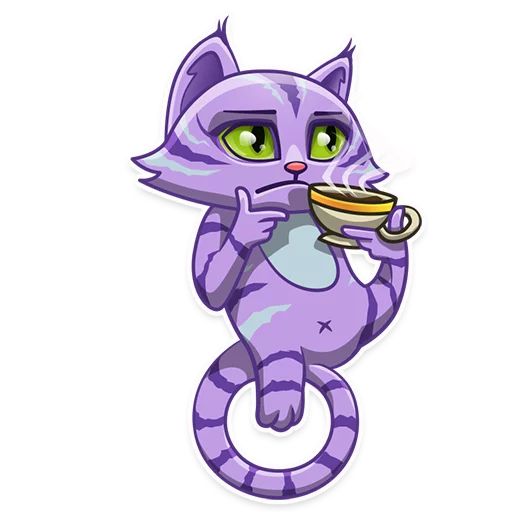 Sticker “Cheshire Cat-7”
