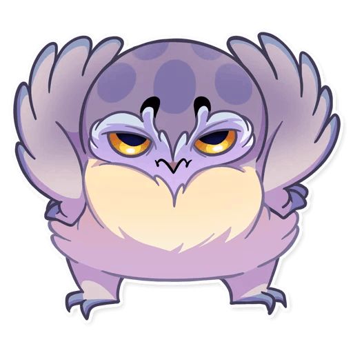 Sticker “Phil The Owl-3”