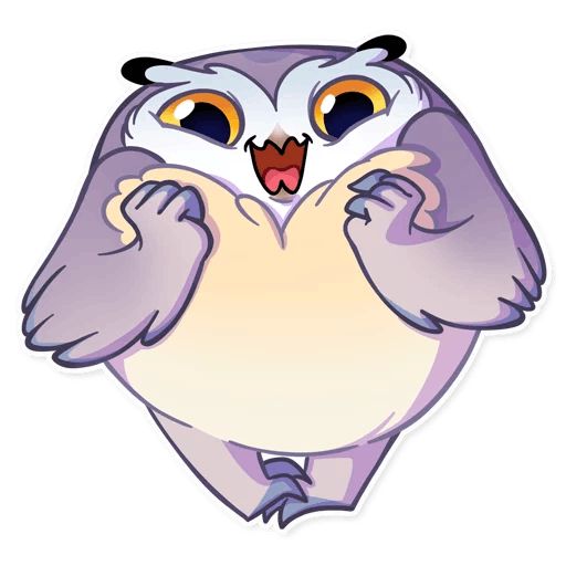 Sticker “Phil The Owl-6”