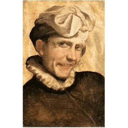 Sticker “Famous Paintings-11”