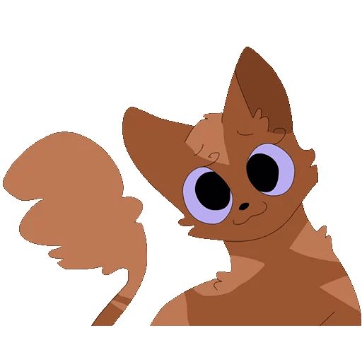 Sticker “WarriorCats art: Moonkitti-12”