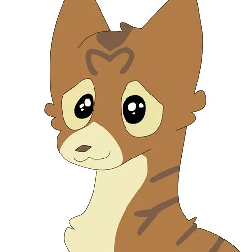 Sticker “WarriorCats art: Moonkitti-6”