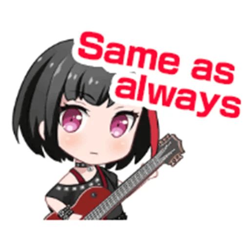 Sticker “Bandori-6”