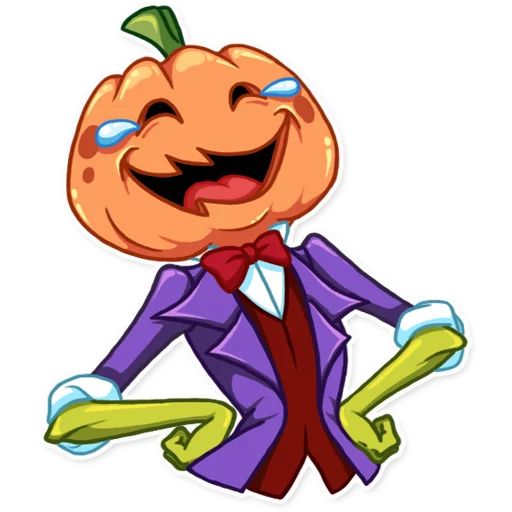 Sticker “Jack Pumpkin Head-1”