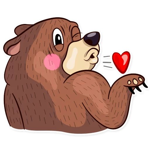 Sticker “Honey Bear-2”