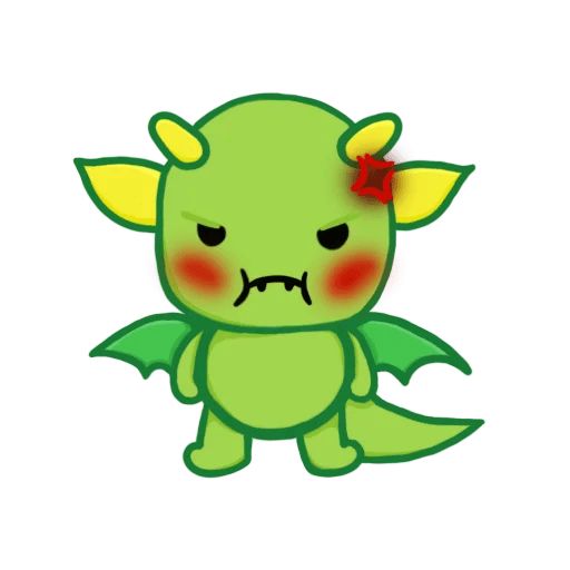 Sticker “Cute Dragon-10”