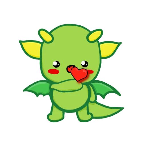 Sticker “Cute Dragon-12”