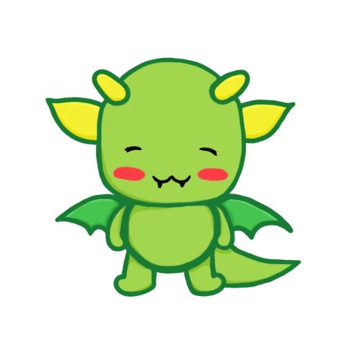 Sticker “Cute Dragon-3”