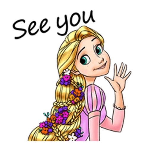 Sticker “Rapunzel-11”