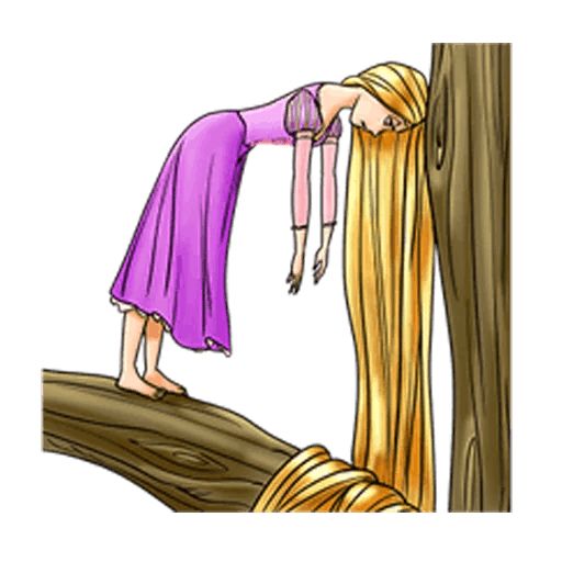 Sticker “Rapunzel-6”