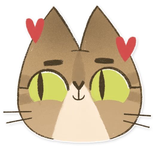 Sticker “Nafanya The Cat-3”